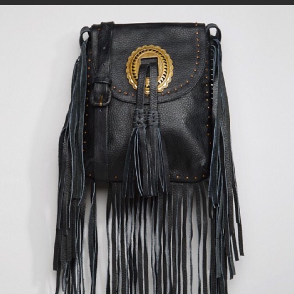 Cleobella Bandit Crossbody Purse Black